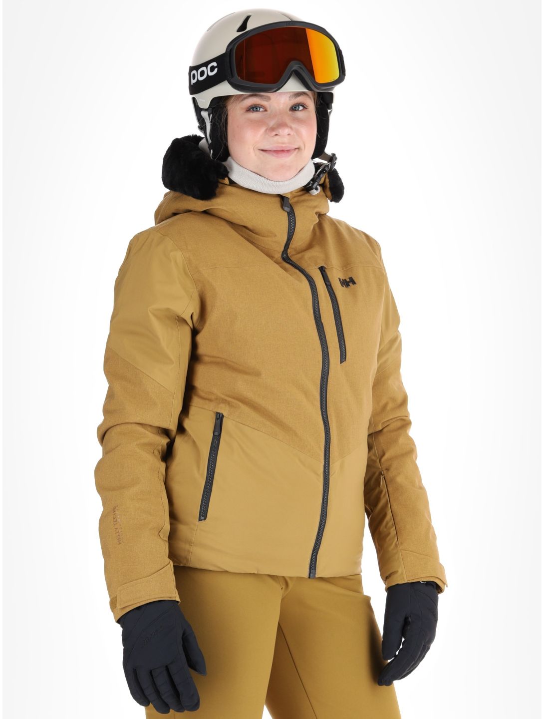 Helly Hansen, W Valdisere 2.0 ski jacket women Lynx yellow 