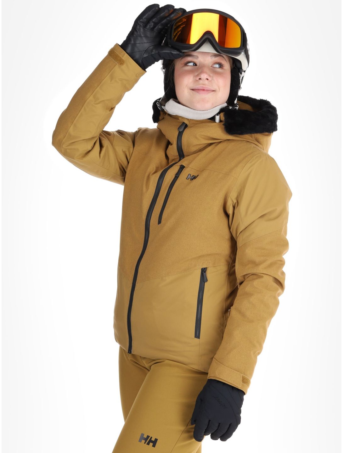 Helly Hansen, W Valdisere 2.0 ski jacket women Lynx yellow 