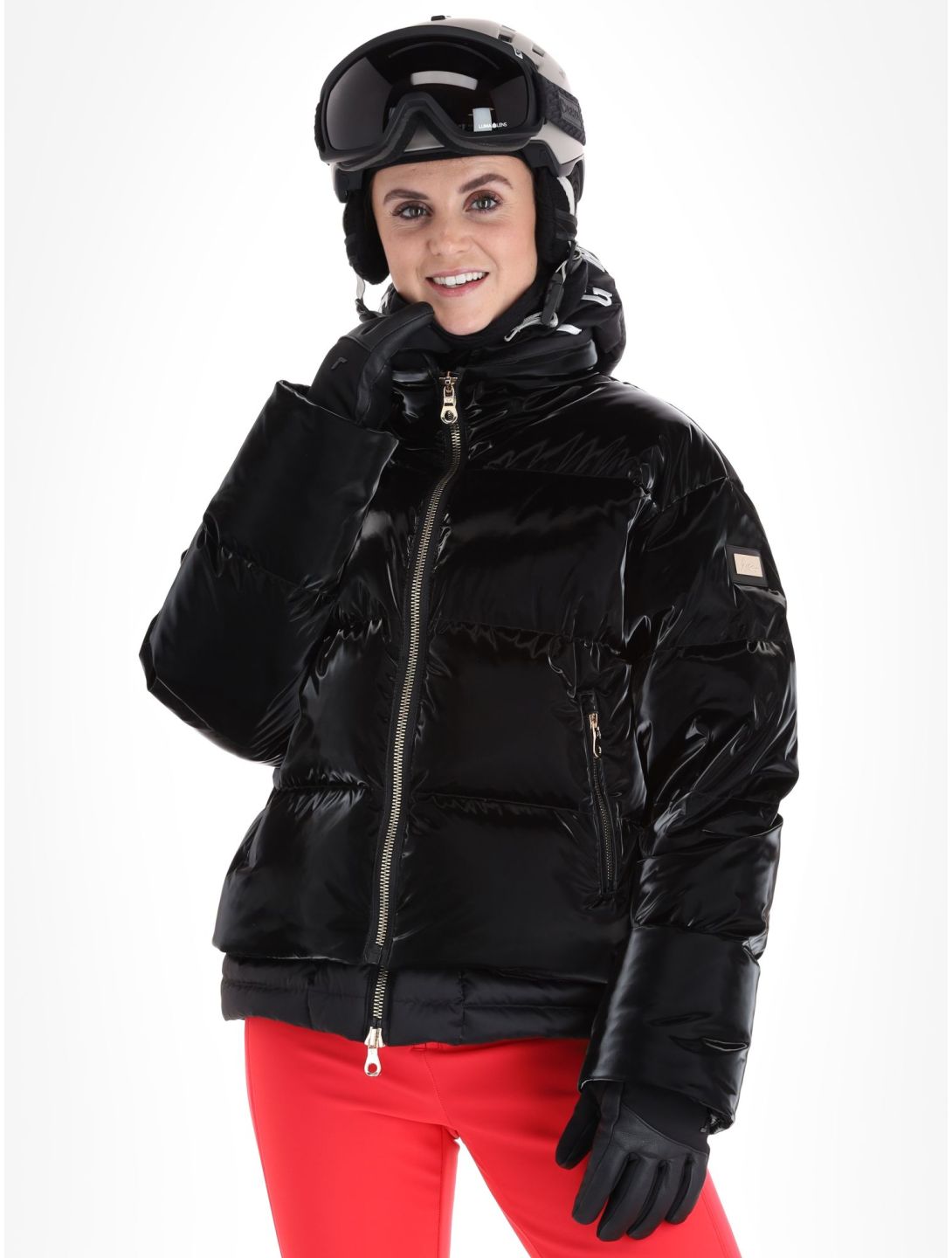 High Society, Ally ski jacket women Black black 