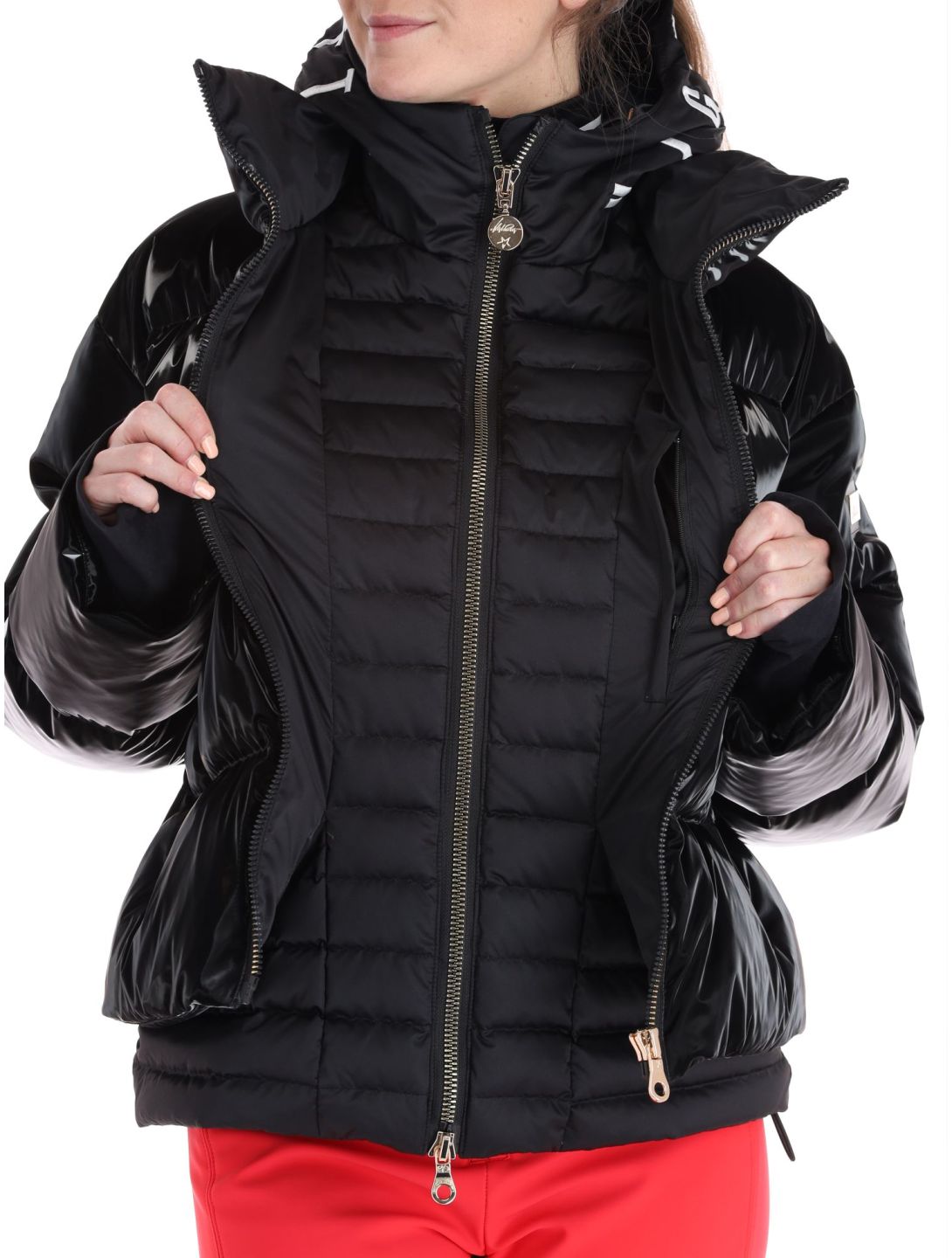 High Society, Ally ski jacket women Black black 