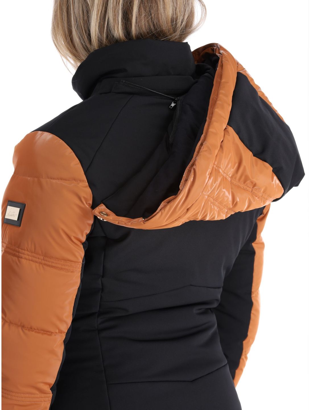 High Society, Alyssa ski jacket women Marone / Black black, brown 