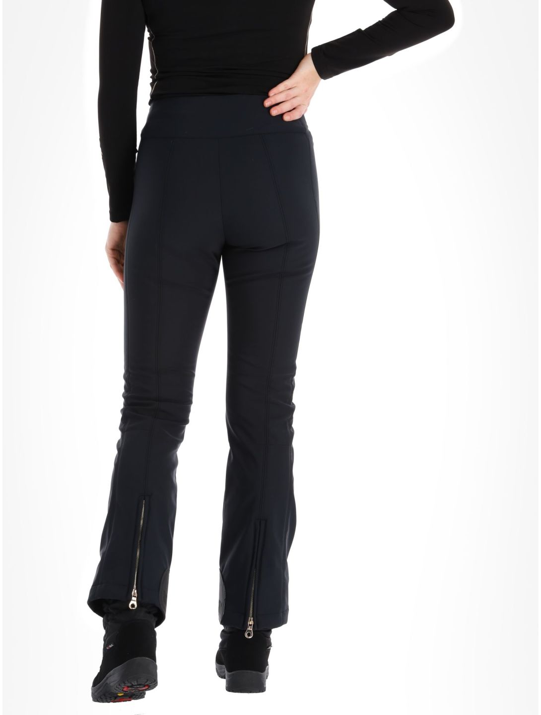 High Society, Lia softshell ski pants women Black black 