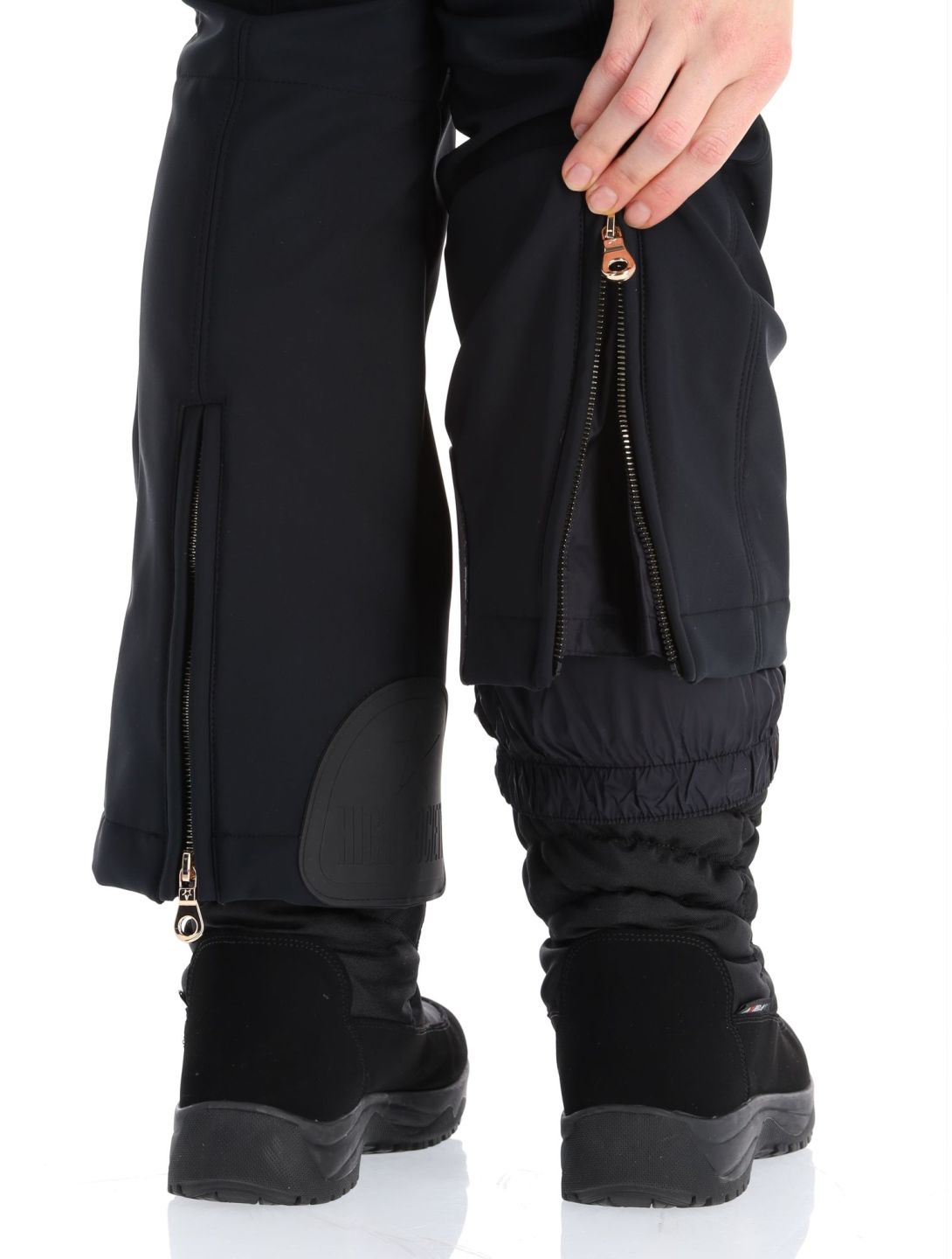 High Society, Lia softshell ski pants women Black black 