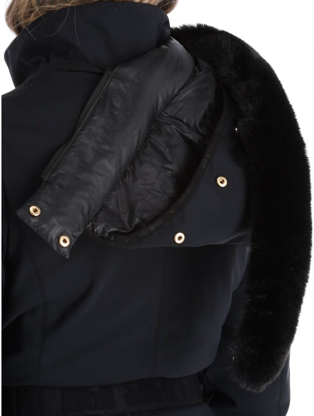 High Society, Scarlett ski jacket women Black black 