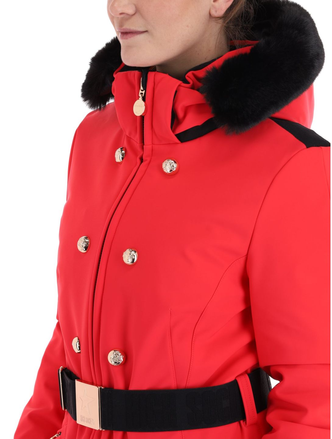 High Society, Scarlett ski jacket women Red red 