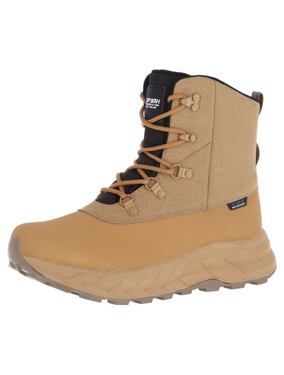 Icepeak, Aitoo MR snow boots men Fudge brown 