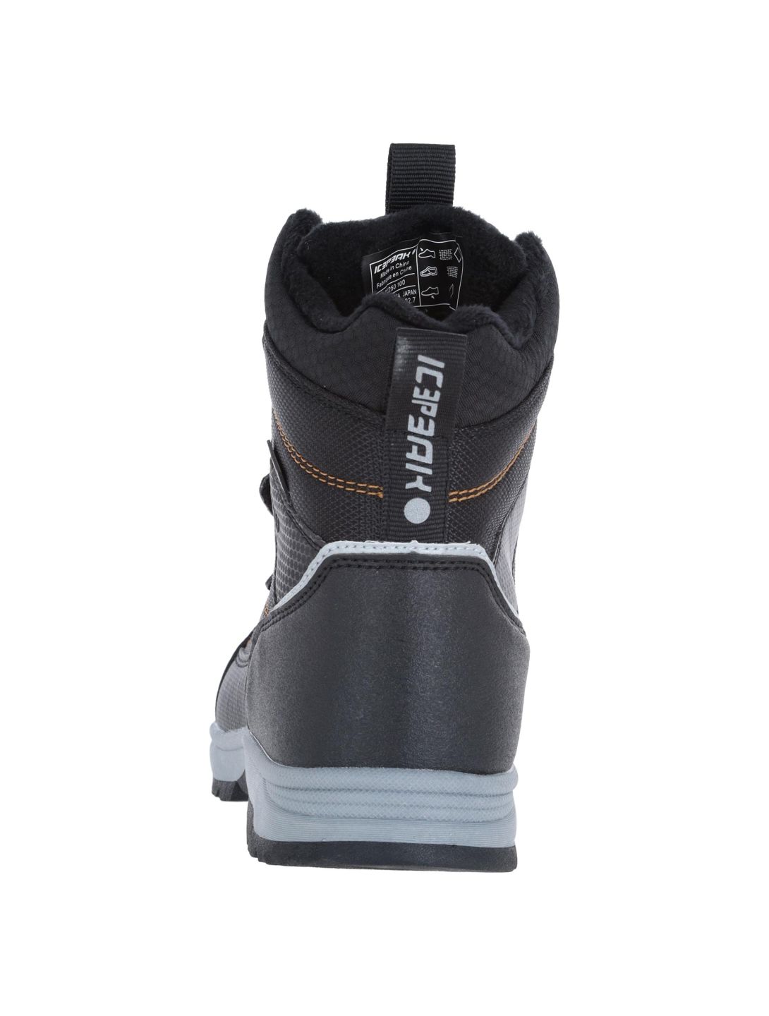 Icepeak, Alga Jr snow boots kids Black black 