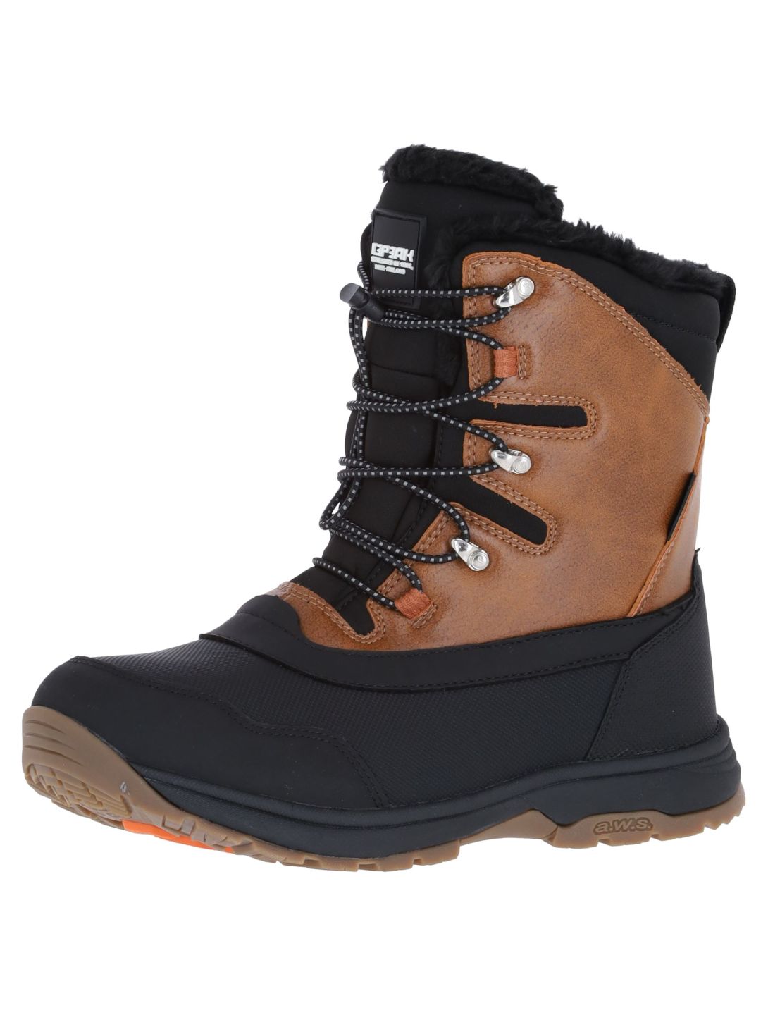 Icepeak, Almont MR snow boots men Amber brown 