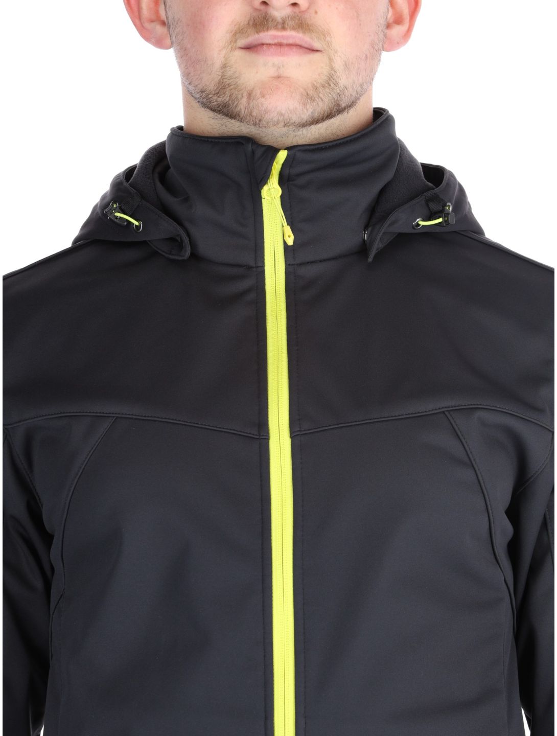 Icepeak, Biggs softshell ski jacket men Anthracite grey 