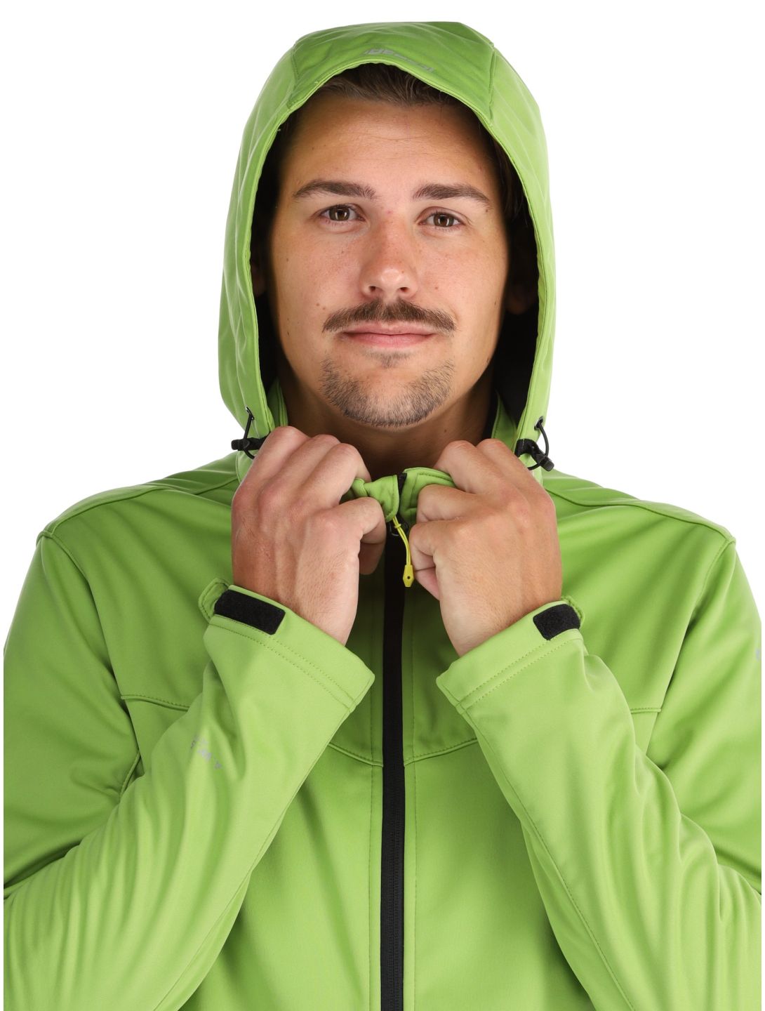 Icepeak, Biggs softshell ski jacket men Asparagus green 