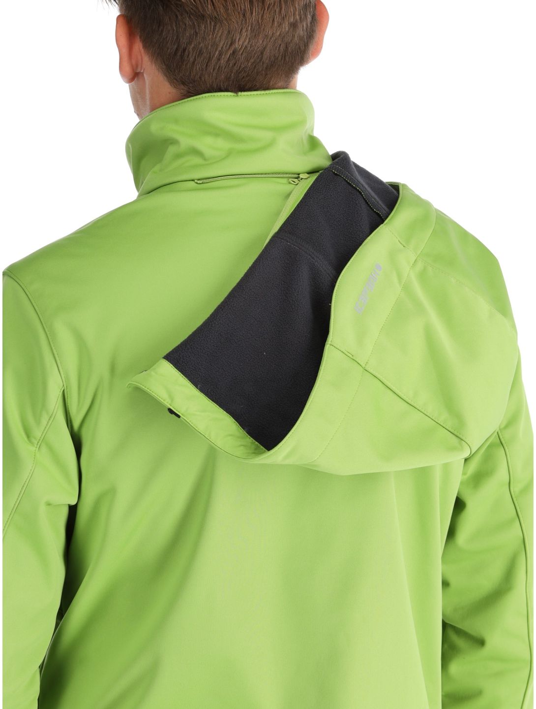 Icepeak, Biggs softshell ski jacket men Asparagus green 