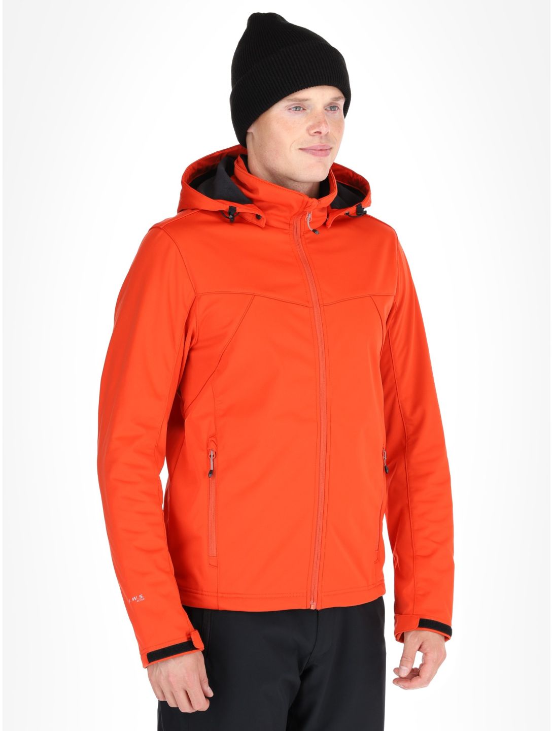 Icepeak, Biggs softshell ski jacket men Orange orange 