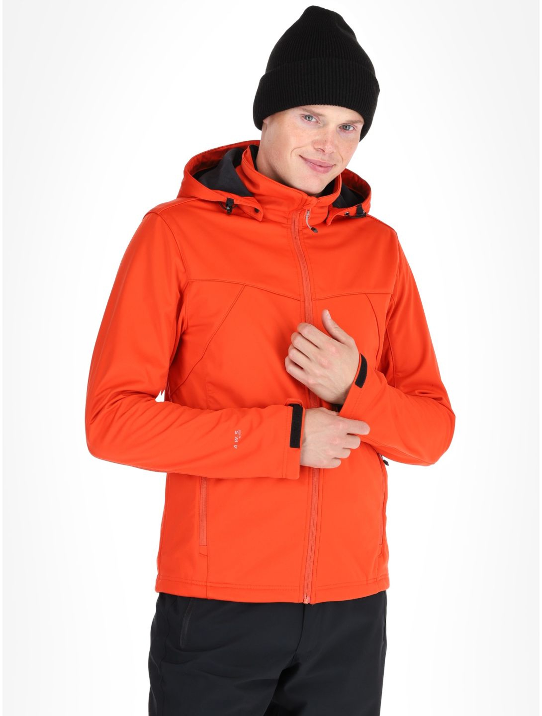 Icepeak, Biggs softshell ski jacket men Orange orange 