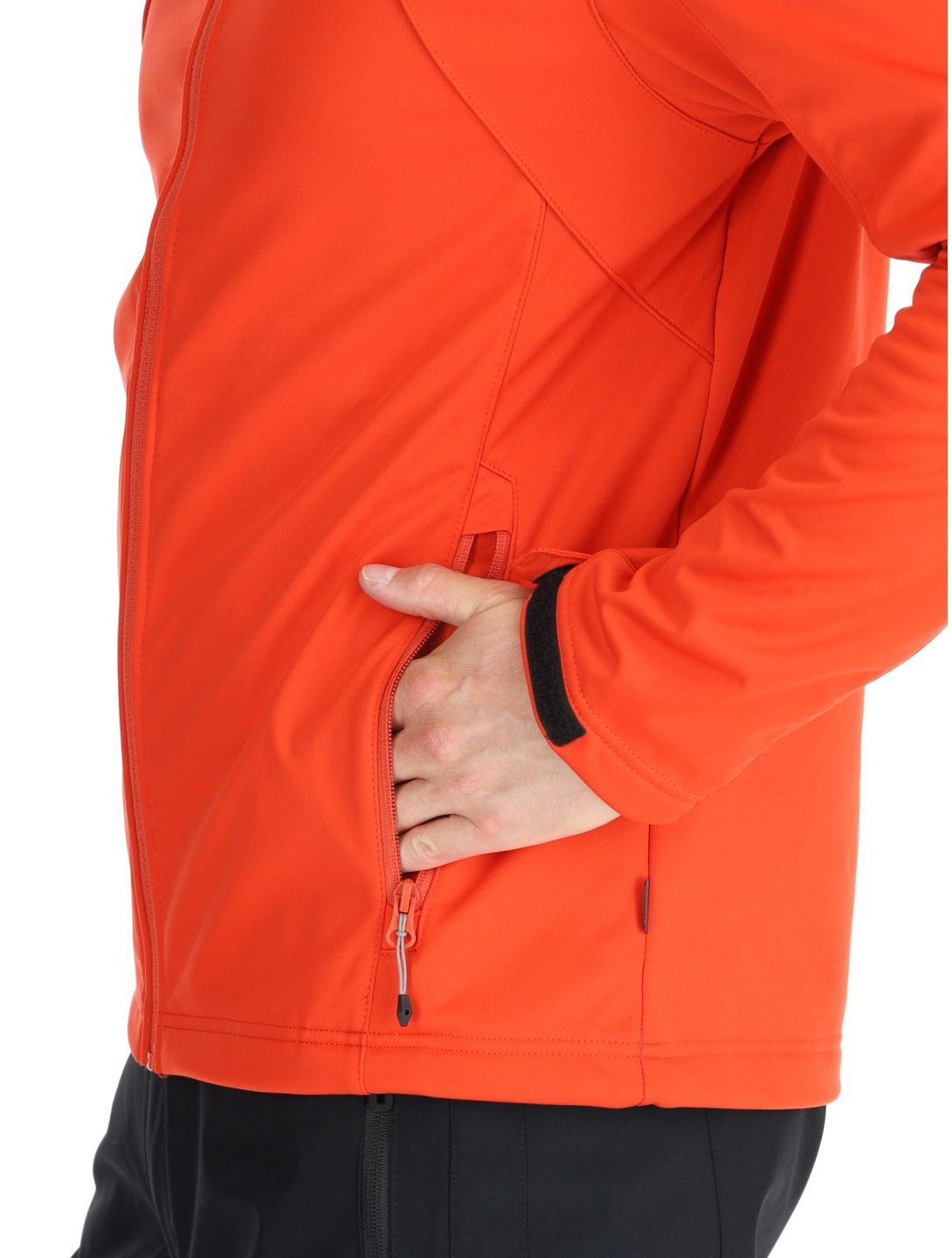 Icepeak, Biggs softshell ski jacket men Orange orange 