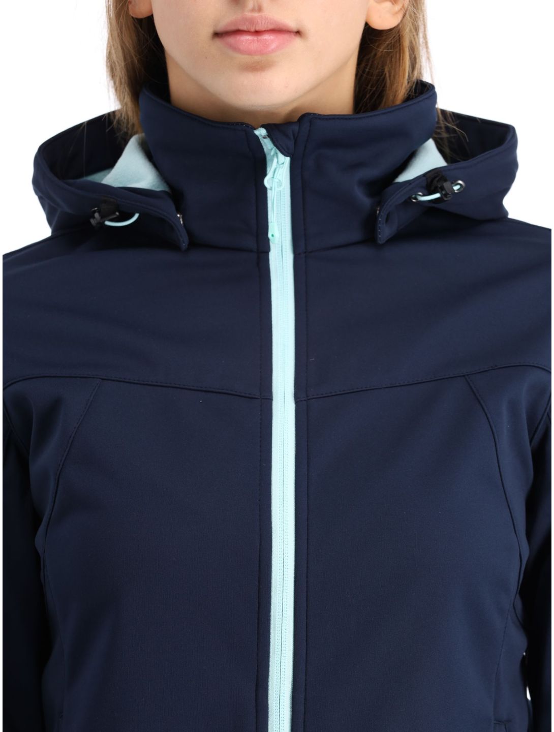 Icepeak, Boise softshell ski jacket women blue 