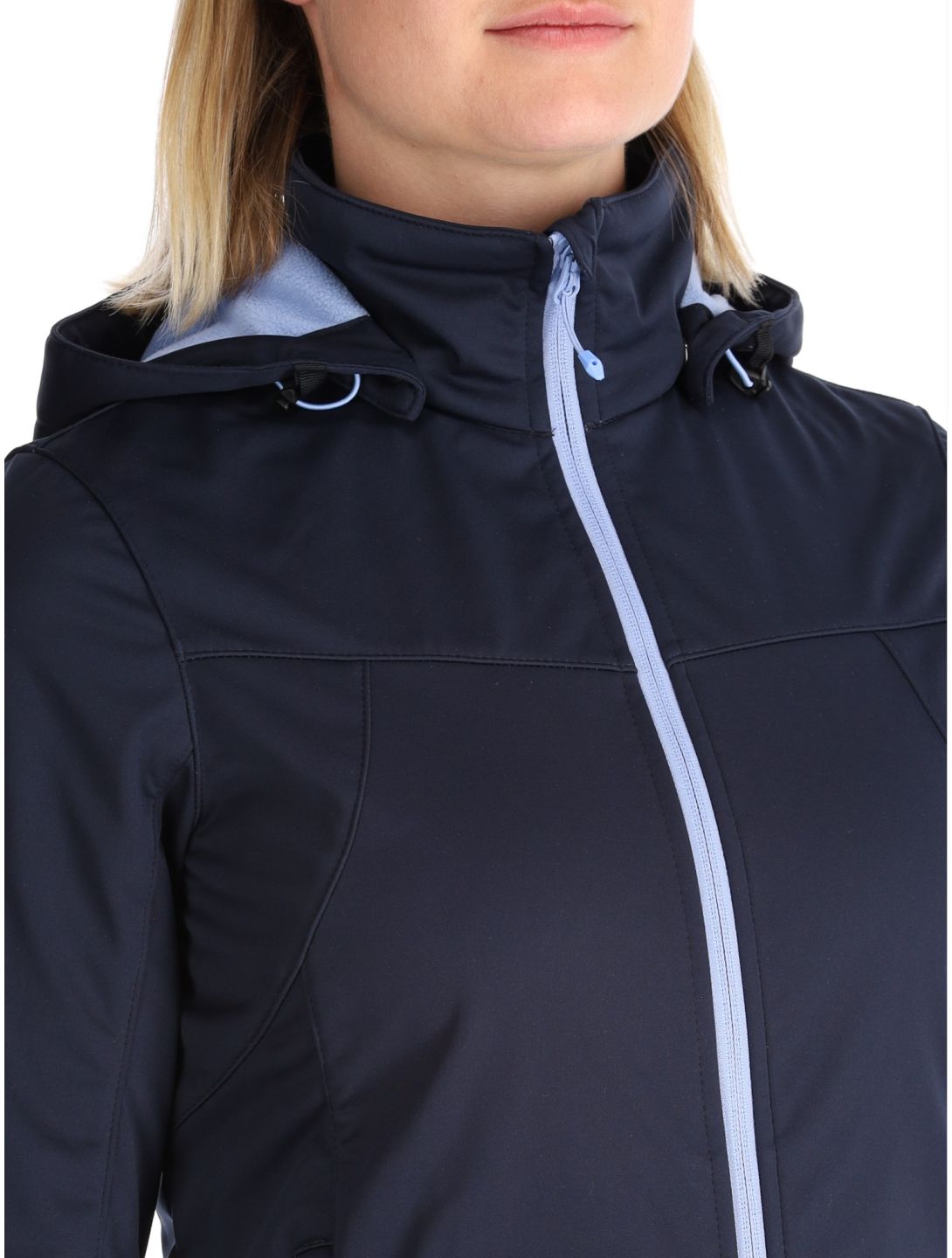 Icepeak, Boise softshell ski jacket women Blue blue 