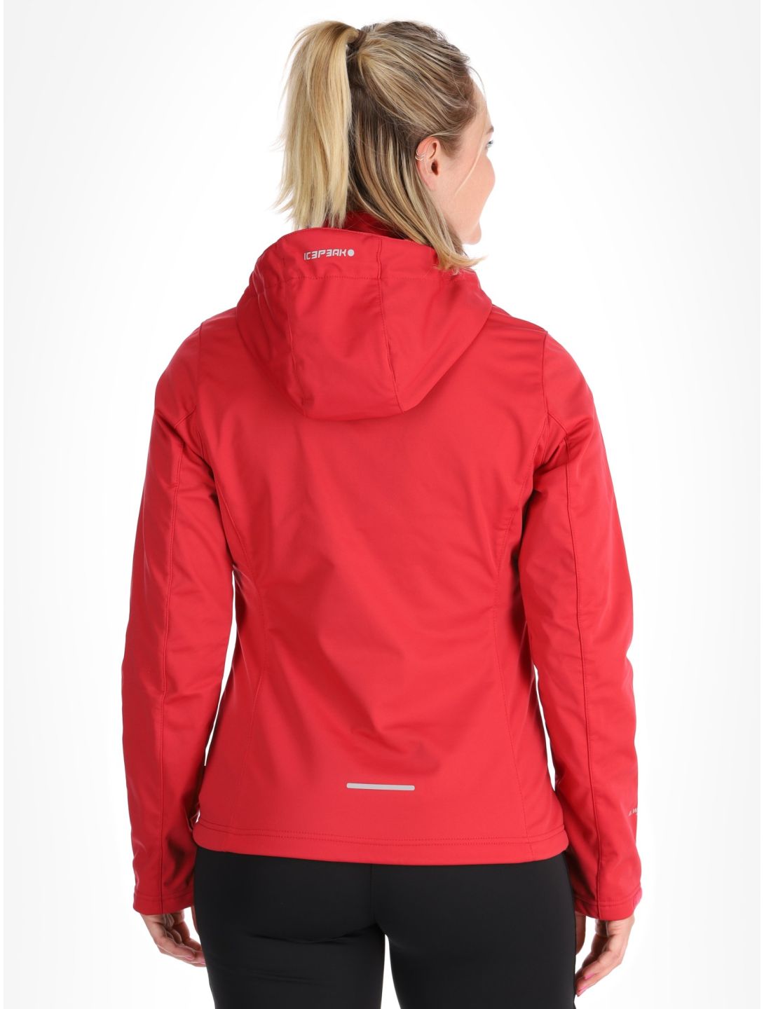 Icepeak, Boise softshell ski jacket women Cranberry red 