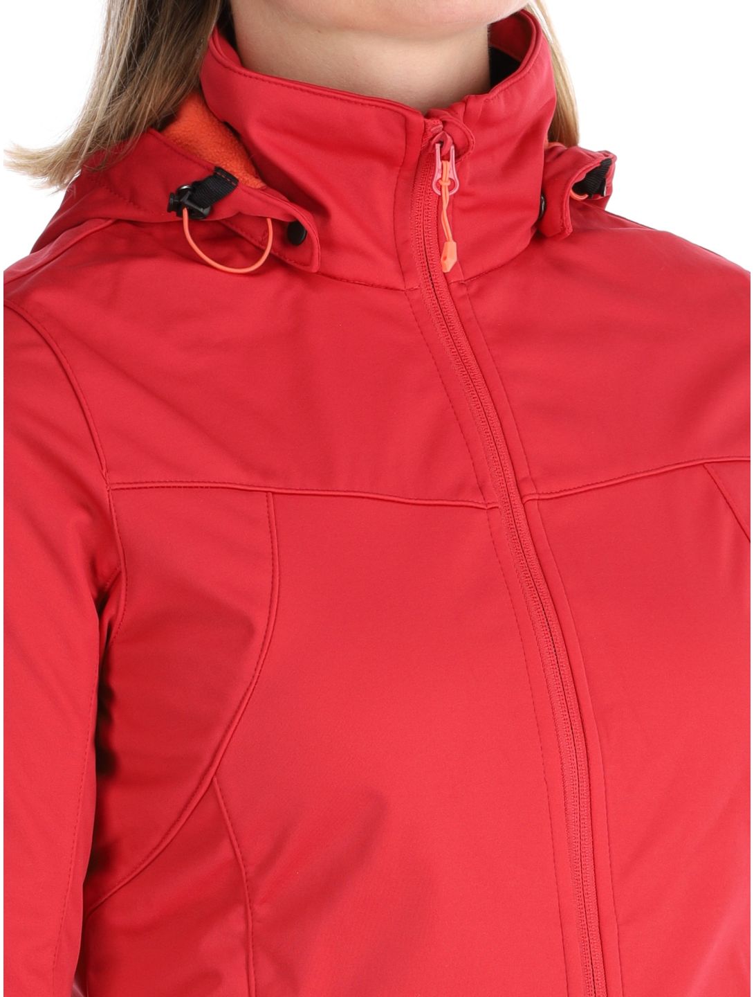 Icepeak, Boise softshell ski jacket women Cranberry red 