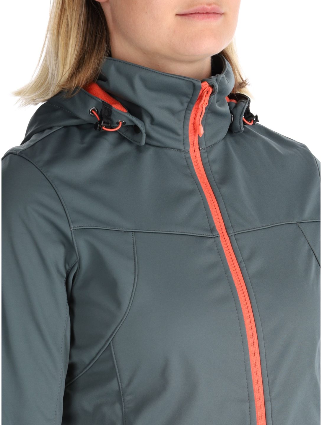 Icepeak, Boise softshell ski jacket women Green green 