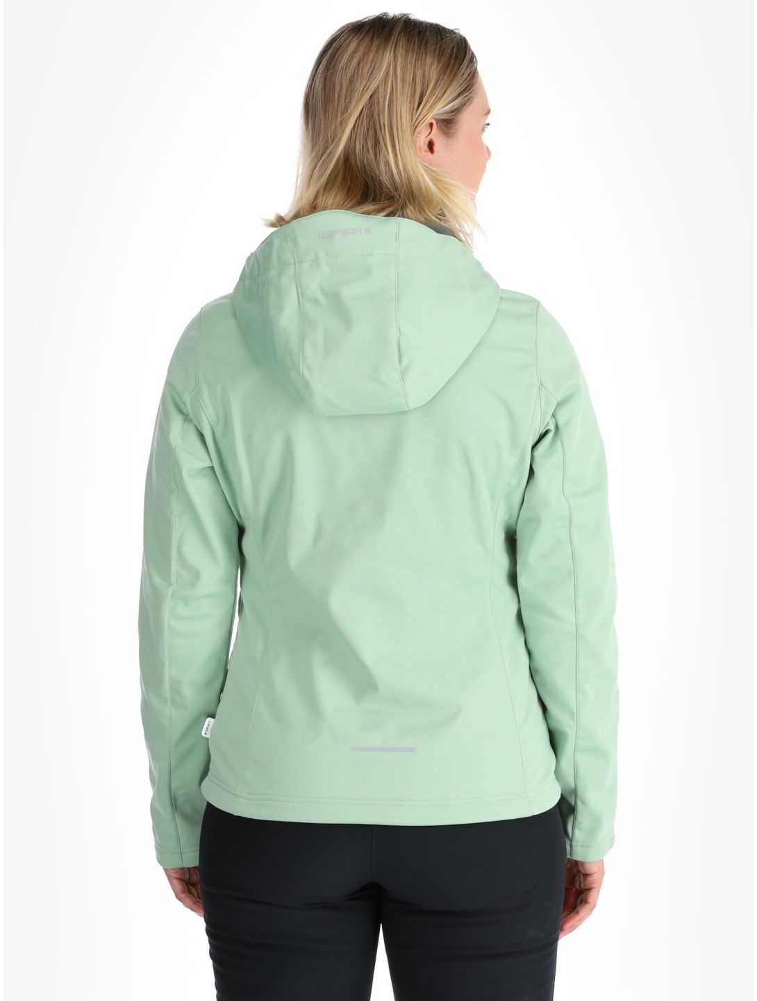 Icepeak, Boise softshell ski jacket women Light Green green 