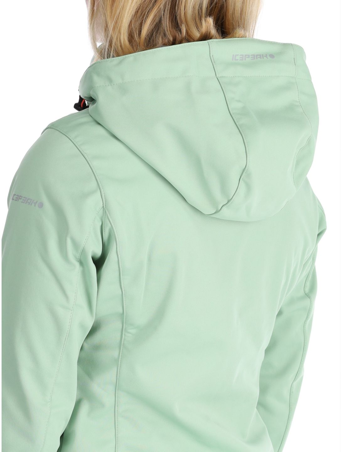 Icepeak, Boise softshell ski jacket women Light Green green 