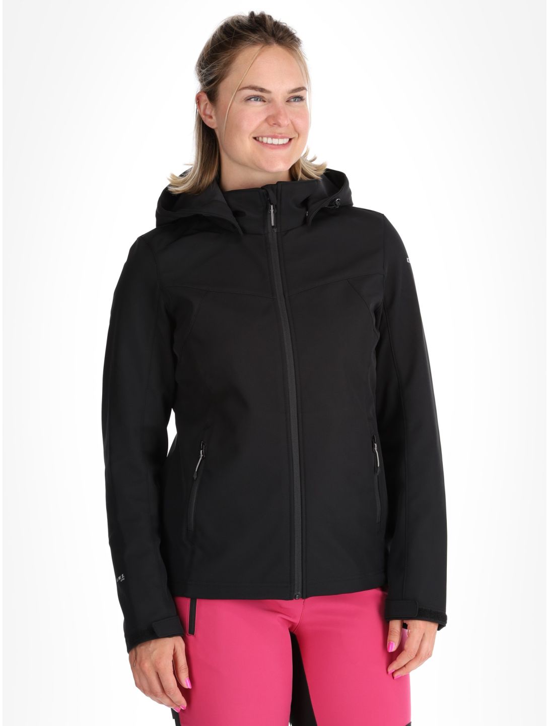 Icepeak, Brenham softshell ski jacket women Basic Black black 