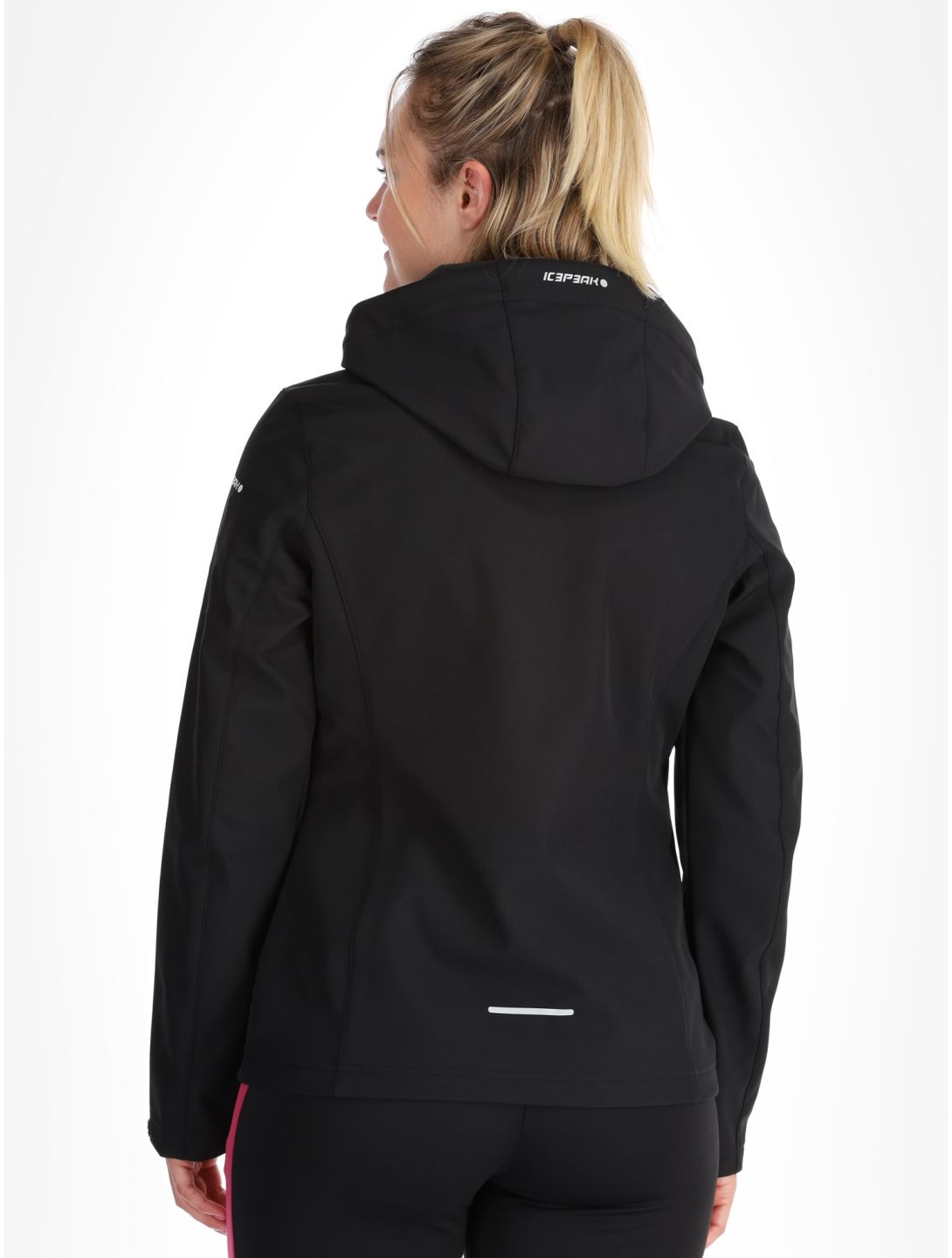 Icepeak, Brenham softshell ski jacket women Basic Black black 