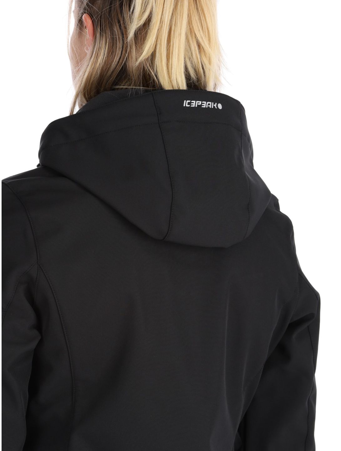 Icepeak, Brenham softshell ski jacket women Basic Black black 