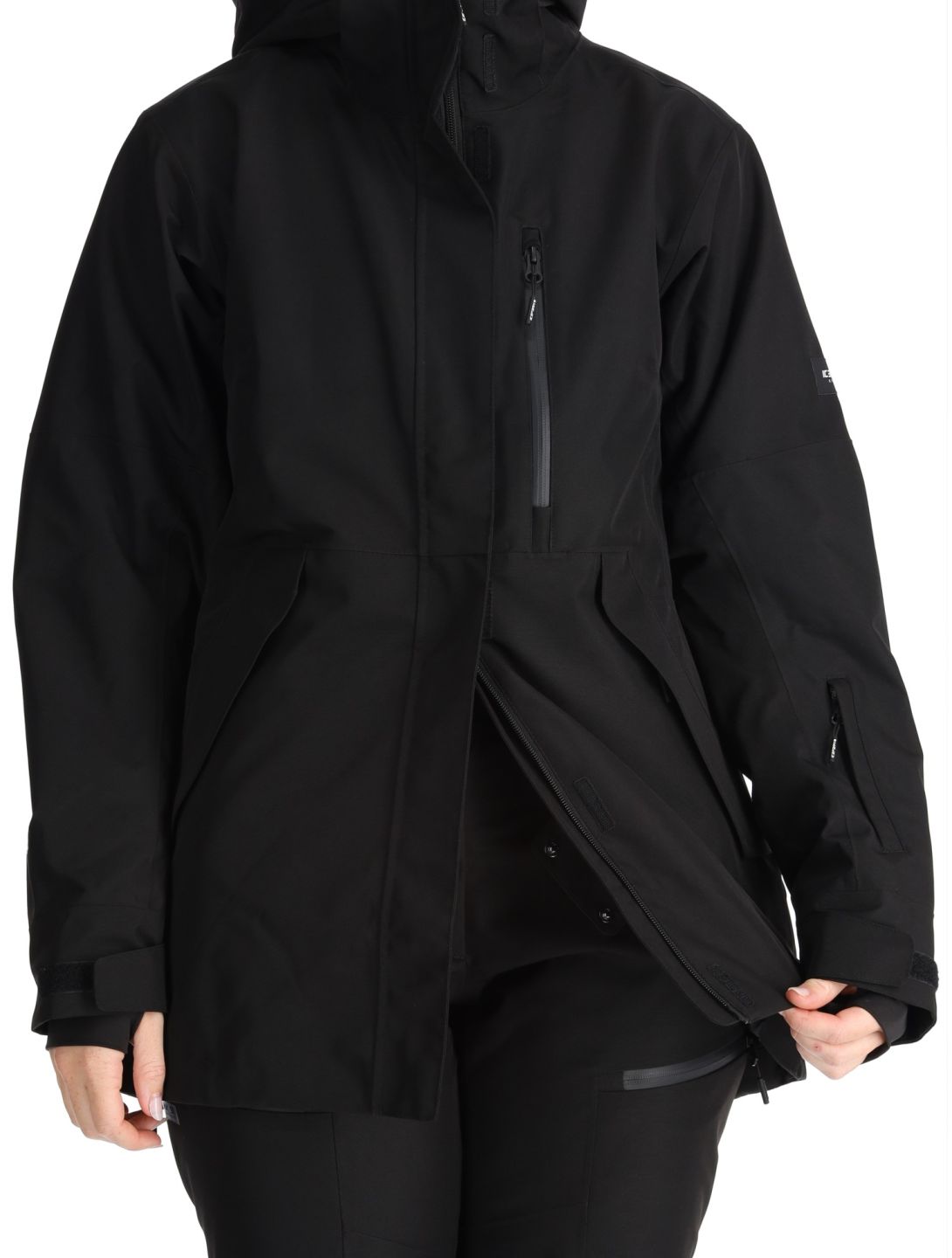 Icepeak, Cabot hardshell ski jacket women Black black 