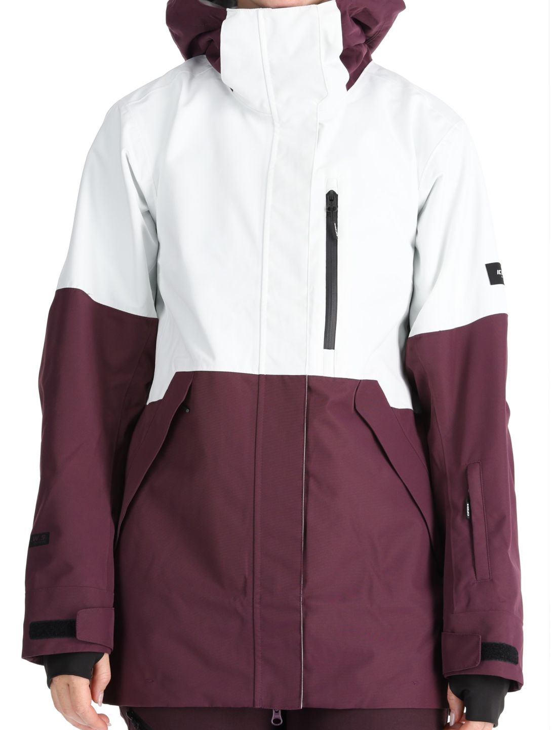 Icepeak, Cabot hardshell ski jacket women Plum purple 