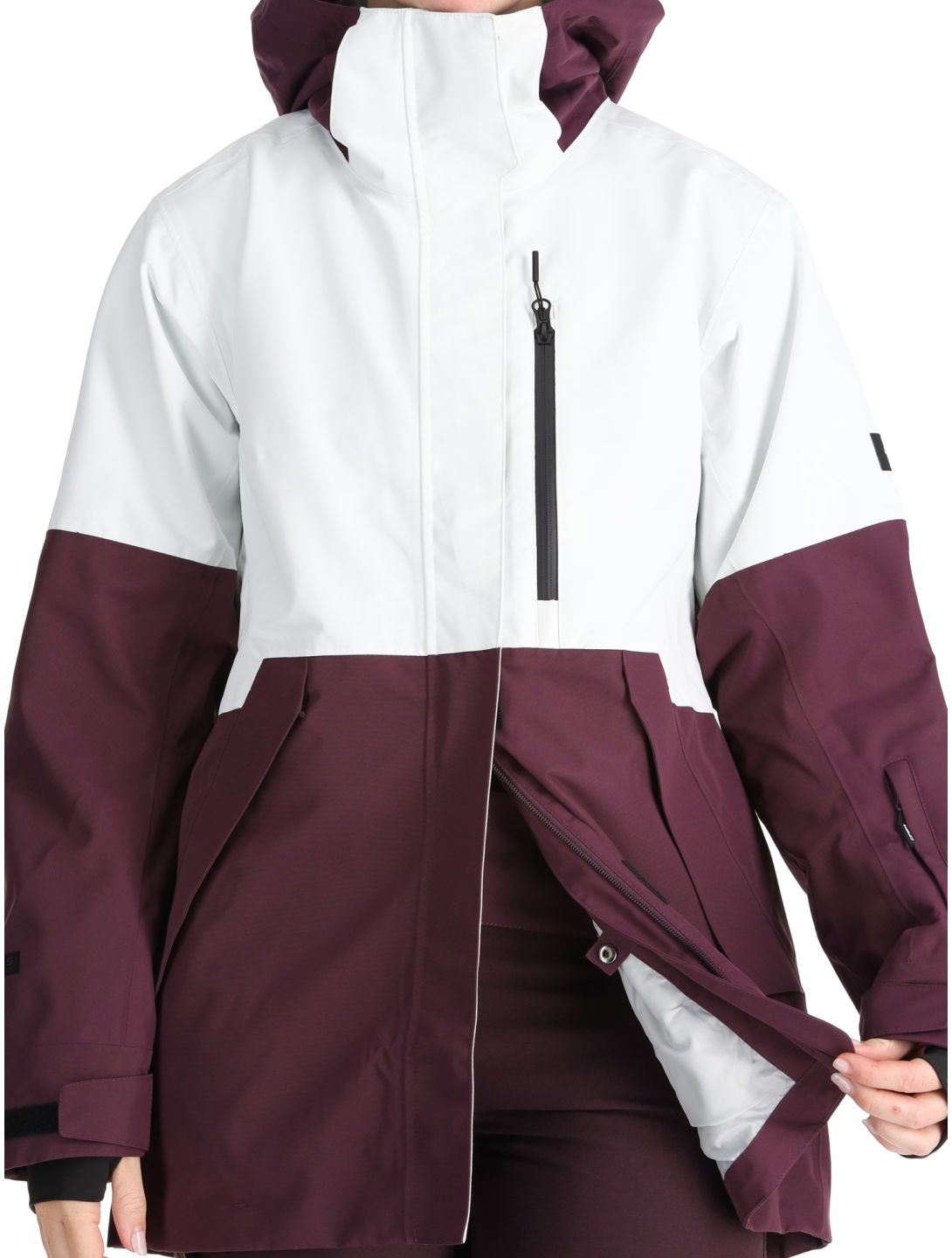 Icepeak, Cabot hardshell ski jacket women Plum purple 