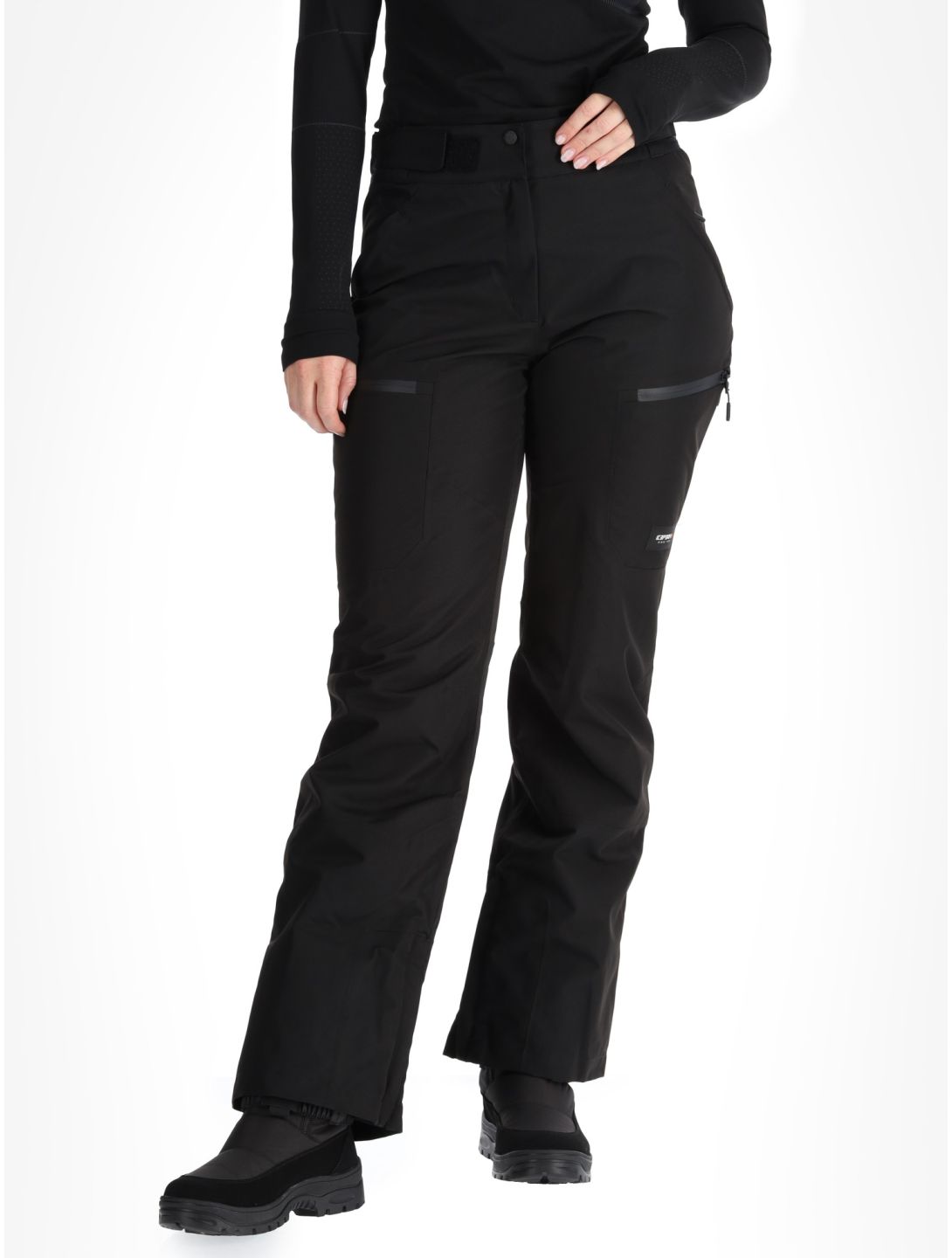 Icepeak, Calau hardshell ski pants women Black black 