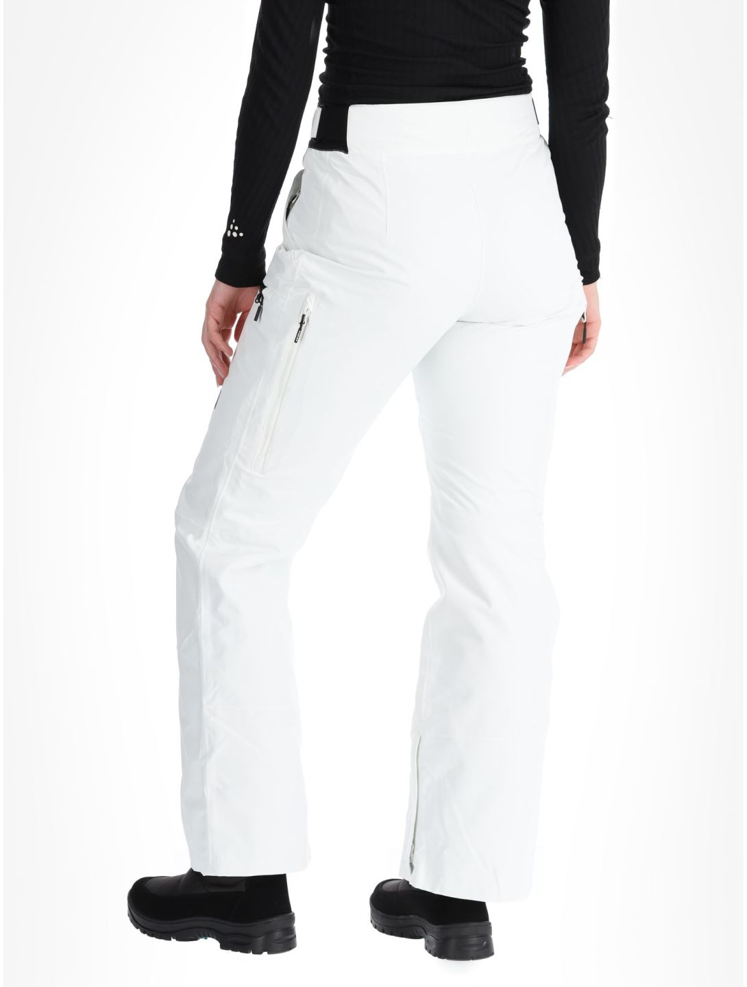 Icepeak, Calau hardshell ski pants women Natural White white 