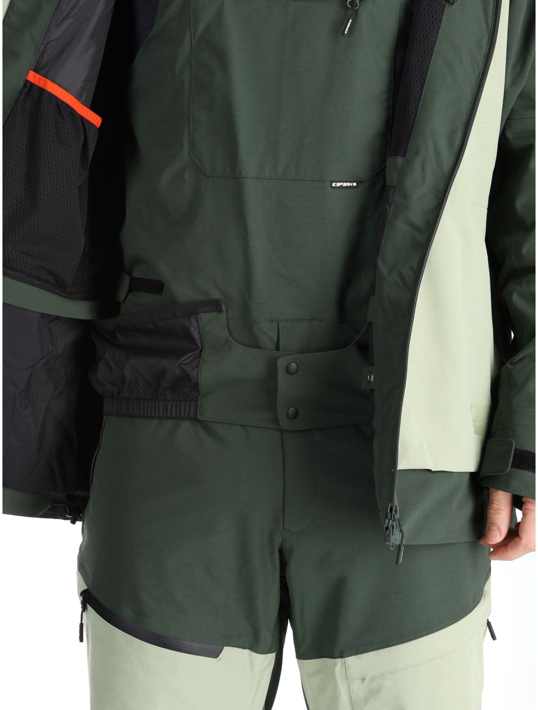 Icepeak, Cale ski jacket men Asparagus green 