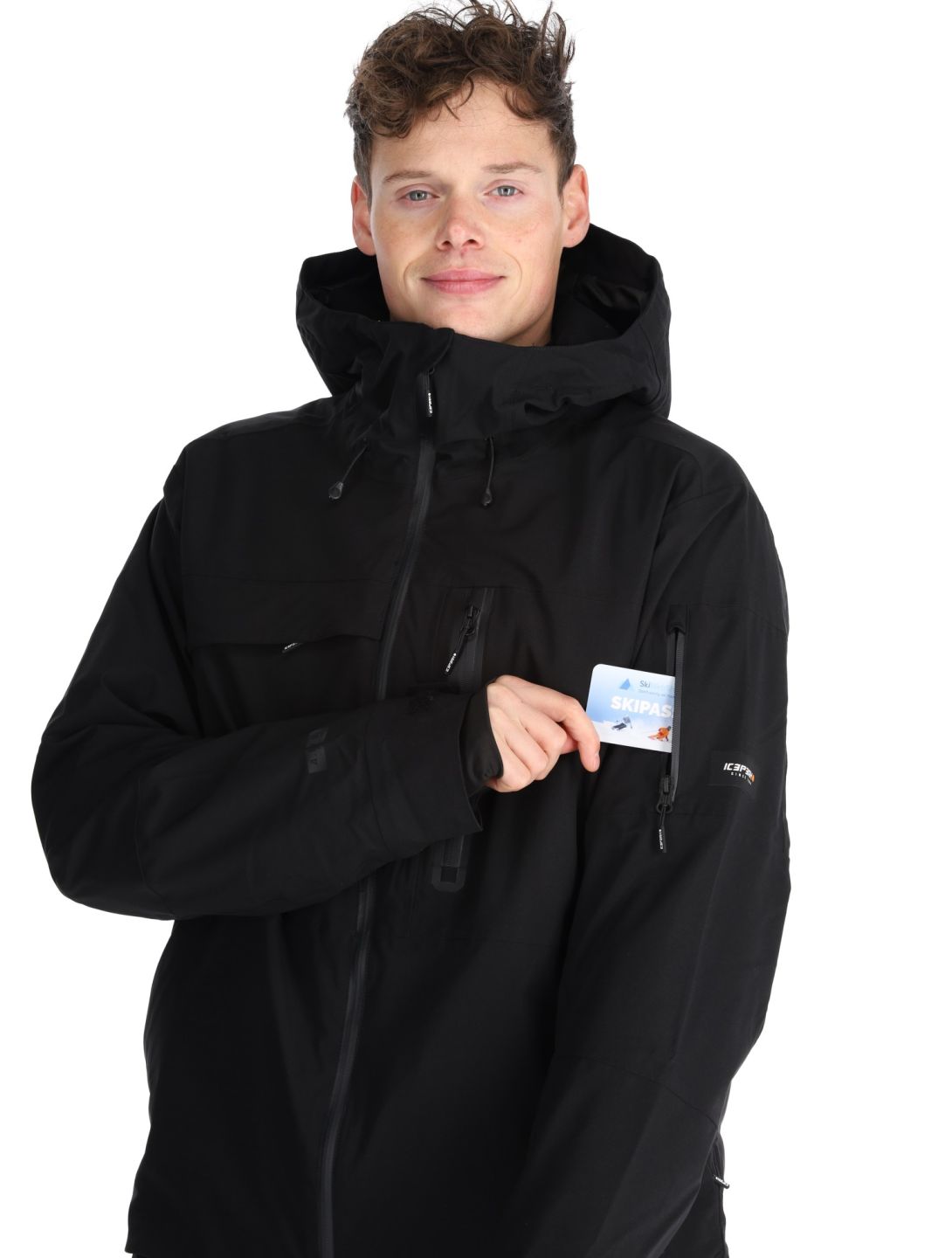 Icepeak, Cale ski jacket men Black black 