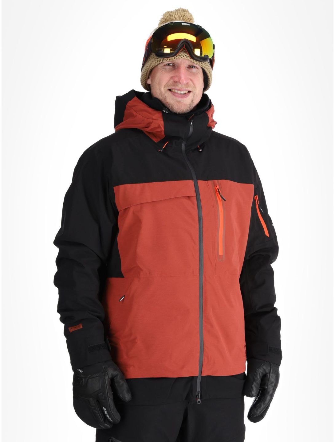 Icepeak, Cale ski jacket men Burned Orange orange 