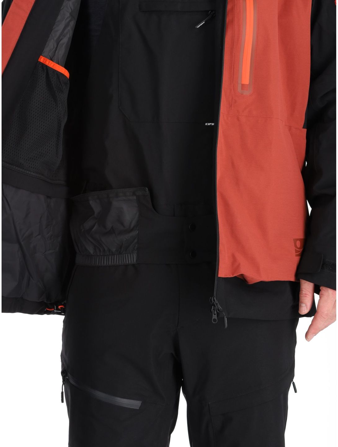 Icepeak, Cale ski jacket men Burned Orange orange 