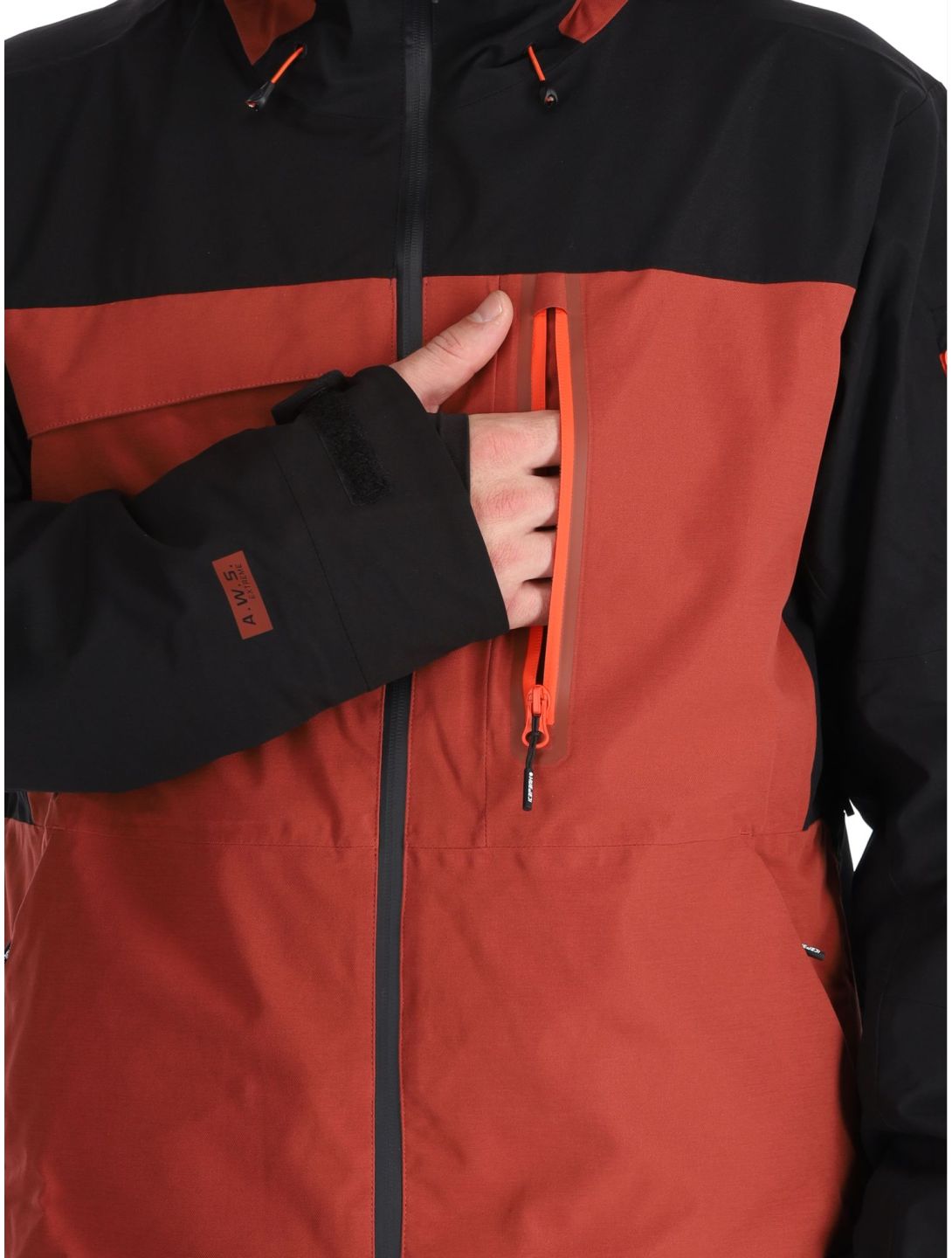 Icepeak, Cale ski jacket men Burned Orange orange 