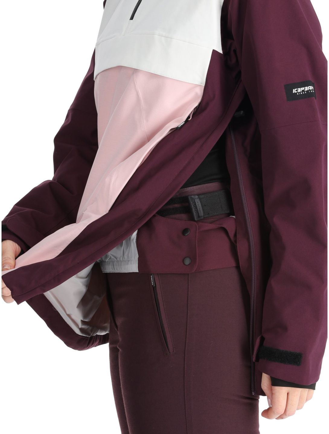 Icepeak, Calio winter anorak women Plum purple 