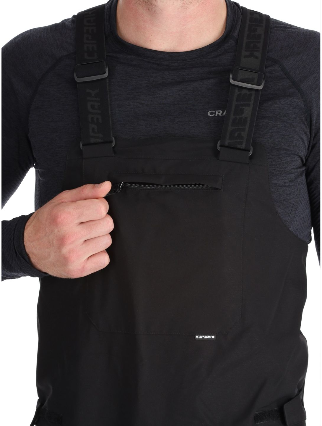 Icepeak, Cambo ski pants men Black black 