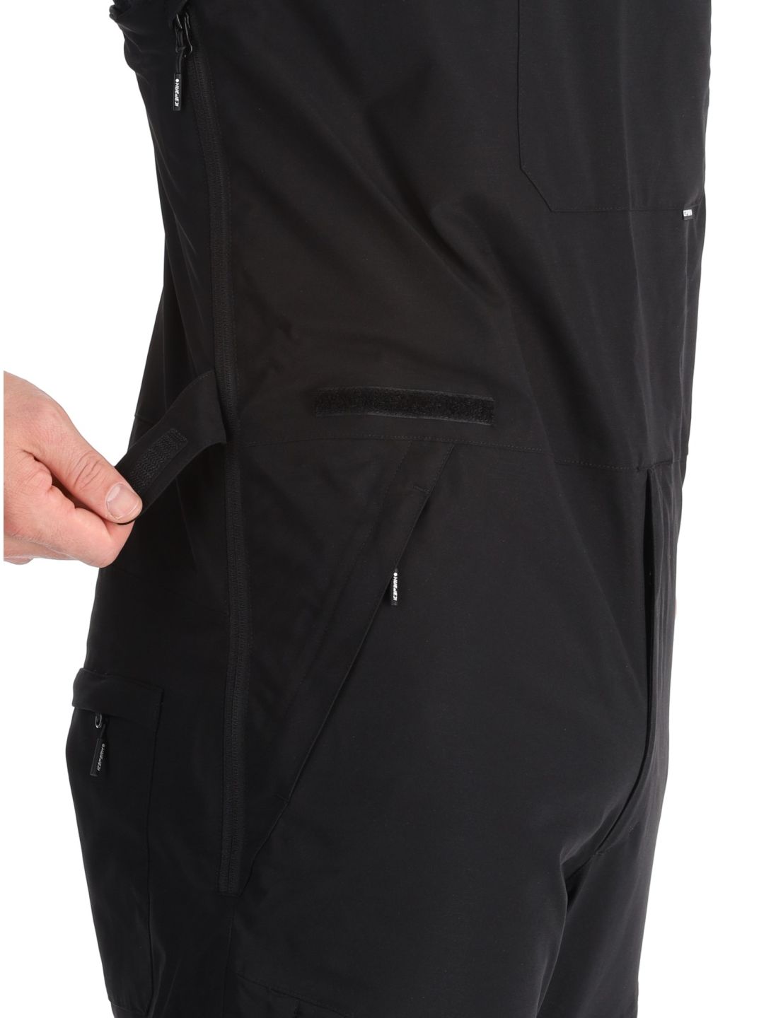 Icepeak, Cambo ski pants men Black black 