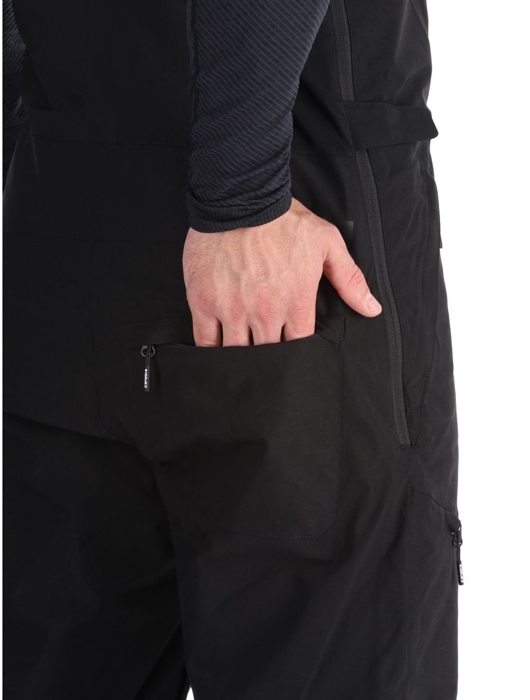 Icepeak, Cambo ski pants men Black black 