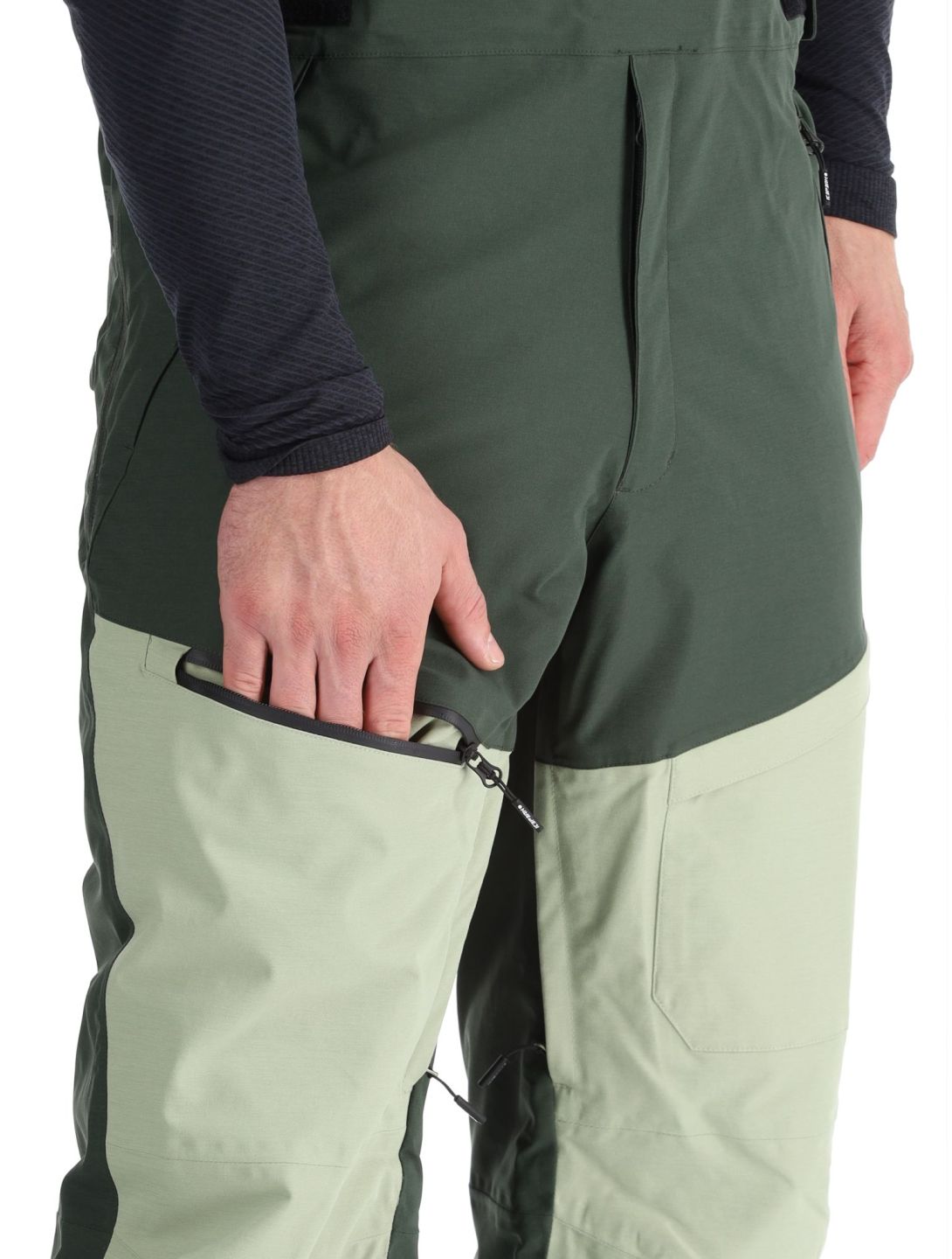 Icepeak, Cambo ski pants men Dark Olive green 