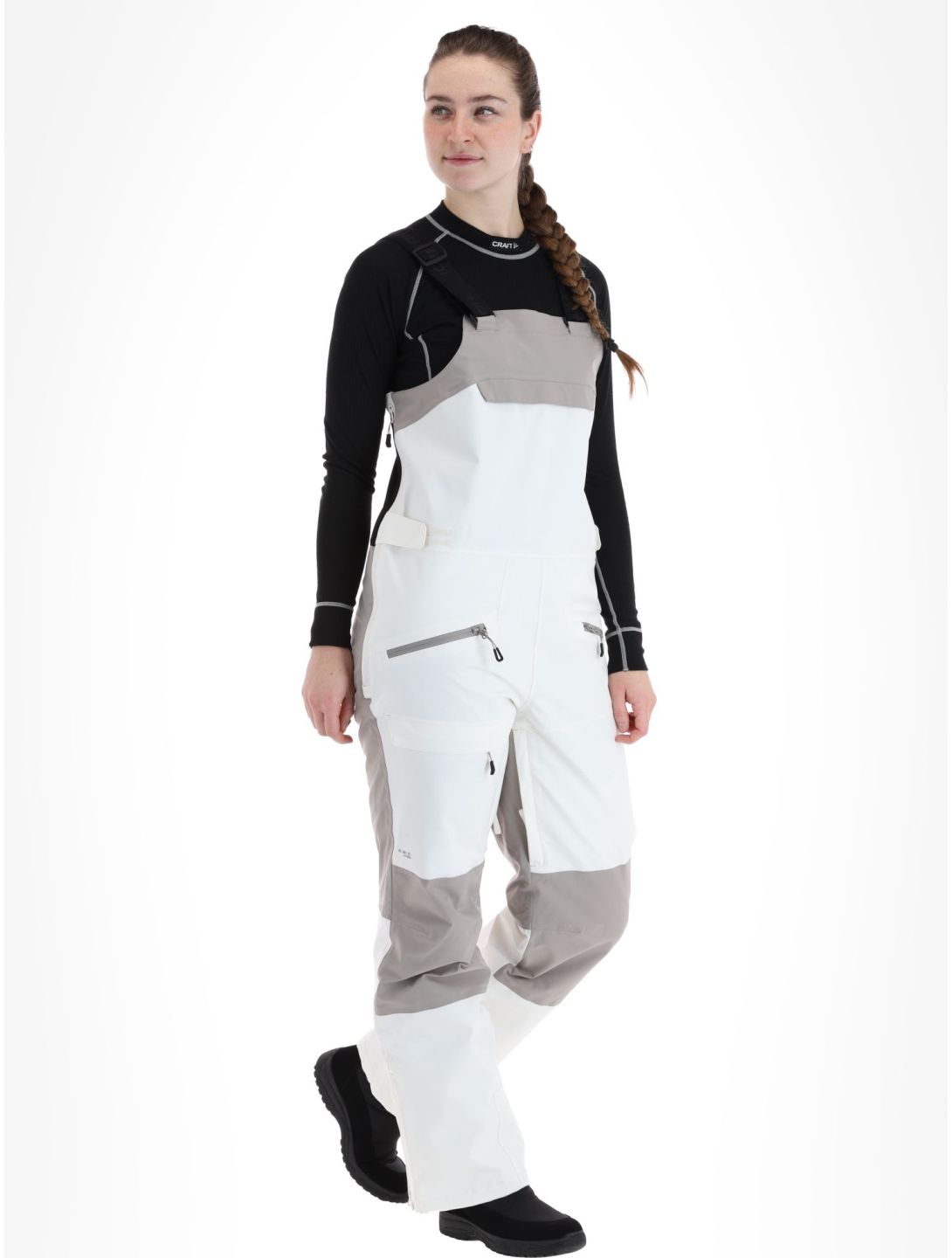 Icepeak, Cantrall ski pants BIB women Powder white 