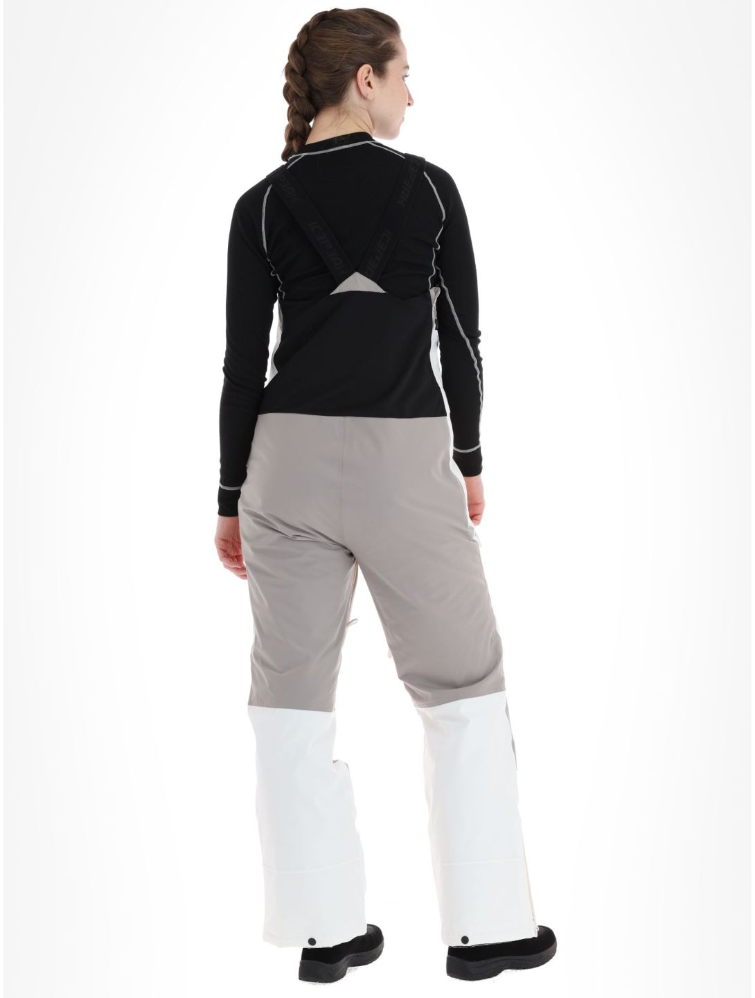 Icepeak, Cantrall ski pants BIB women Powder white 