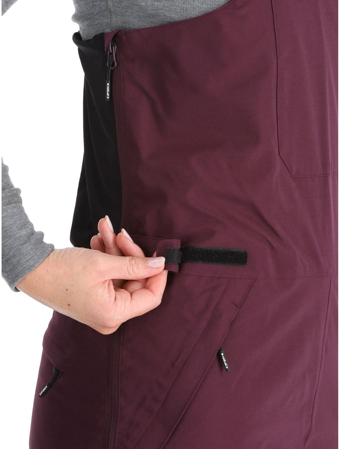 Icepeak, Cantrall ski pants women Plum purple 