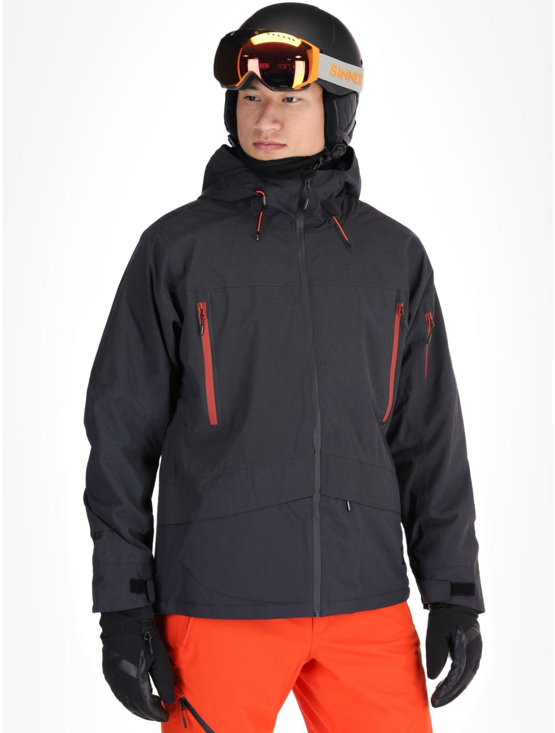 Icepeak, Castres ski jacket men Anthracite grey 