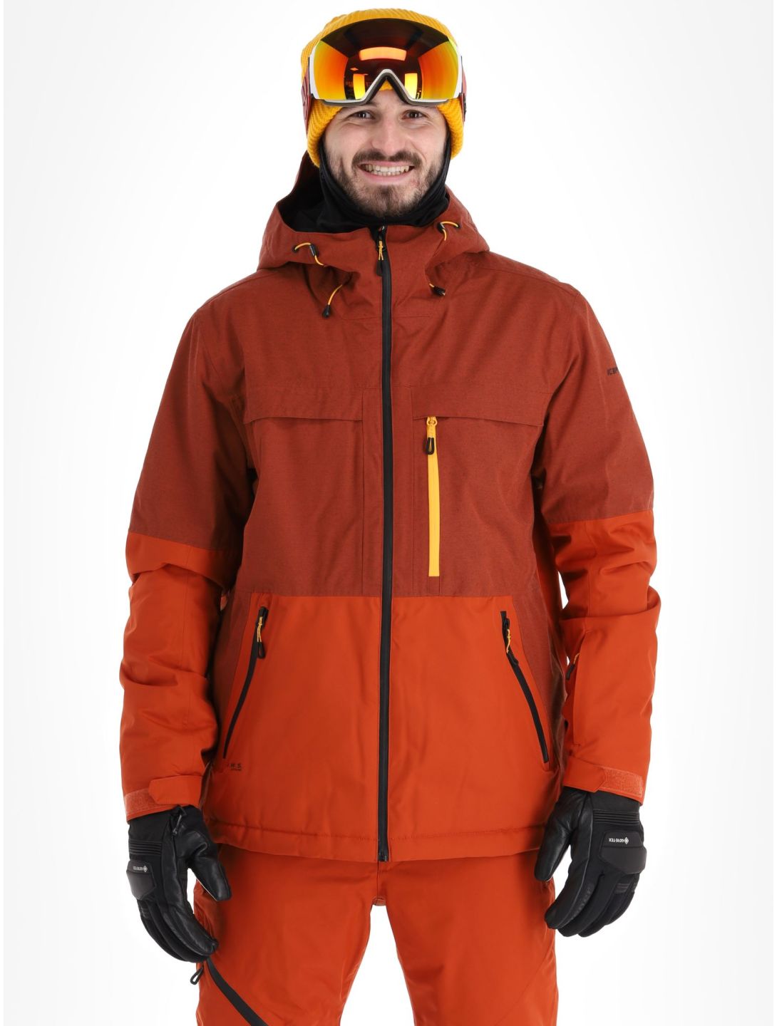 Icepeak, Castres ski jacket men Cranberry red 