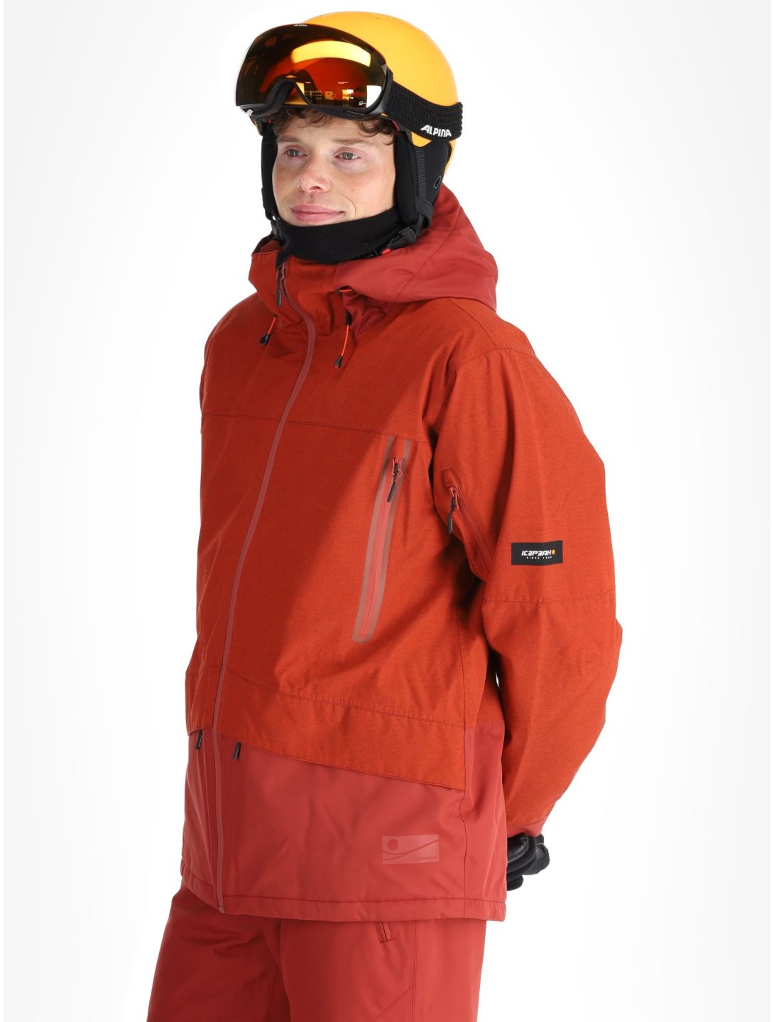 Icepeak, Castres ski jacket men Orange orange 