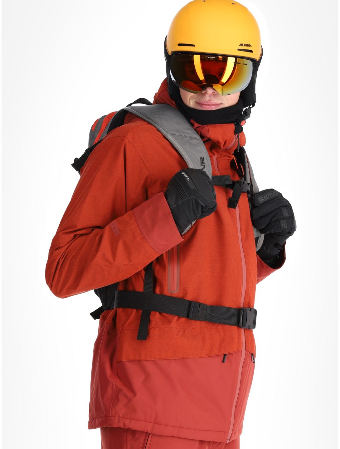 Icepeak, Castres ski jacket men Orange orange 